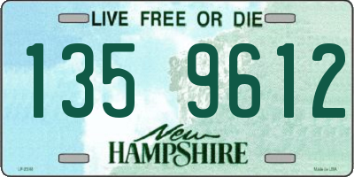 NH license plate 1359612