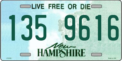 NH license plate 1359616