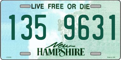 NH license plate 1359631