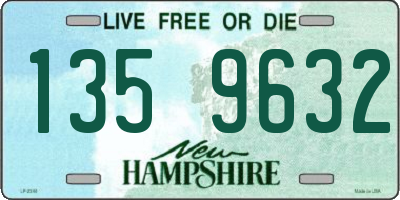 NH license plate 1359632