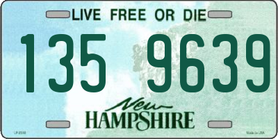 NH license plate 1359639