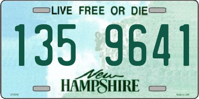 NH license plate 1359641