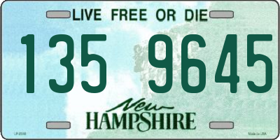 NH license plate 1359645