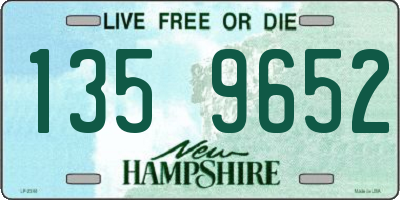 NH license plate 1359652