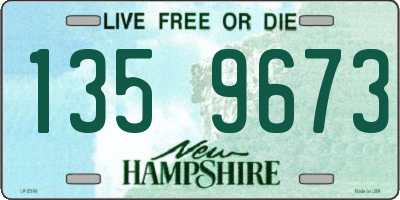 NH license plate 1359673
