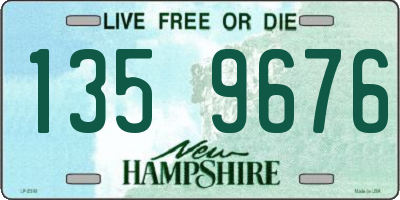NH license plate 1359676