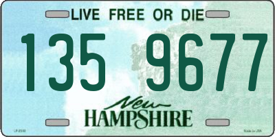 NH license plate 1359677