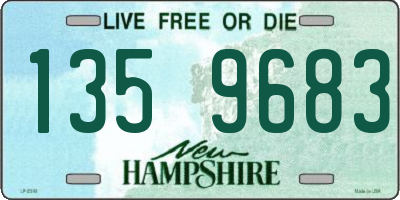 NH license plate 1359683