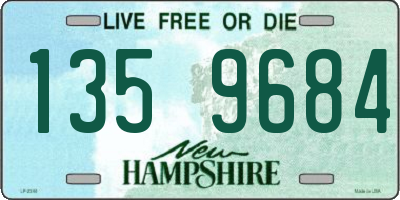 NH license plate 1359684