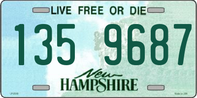 NH license plate 1359687