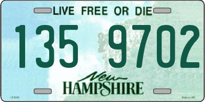 NH license plate 1359702