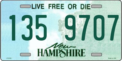 NH license plate 1359707