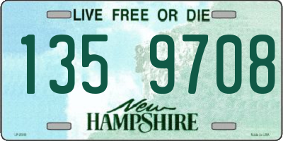 NH license plate 1359708