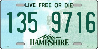 NH license plate 1359716