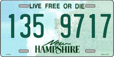 NH license plate 1359717