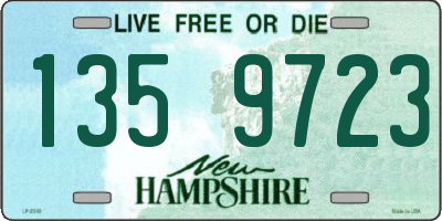 NH license plate 1359723