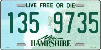 NH license plate 1359735