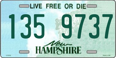 NH license plate 1359737