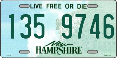 NH license plate 1359746