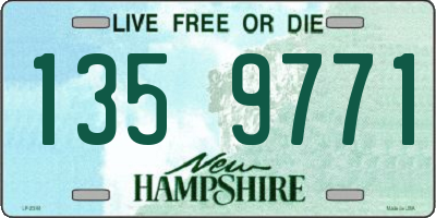 NH license plate 1359771