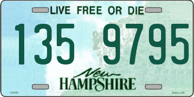 NH license plate 1359795