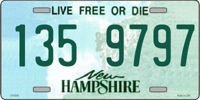 NH license plate 1359797