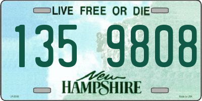 NH license plate 1359808