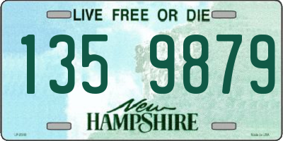 NH license plate 1359879