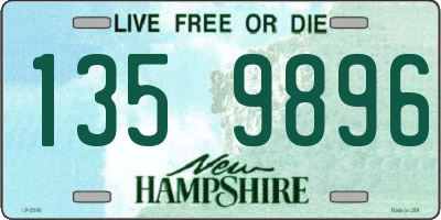 NH license plate 1359896