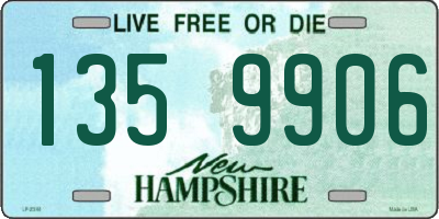 NH license plate 1359906