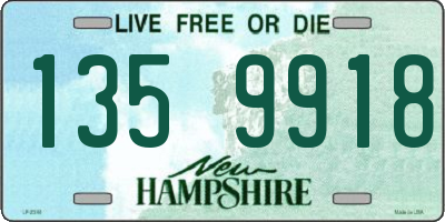 NH license plate 1359918