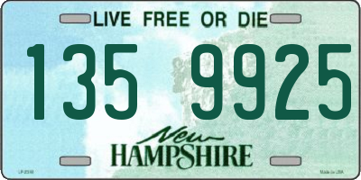 NH license plate 1359925