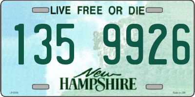 NH license plate 1359926