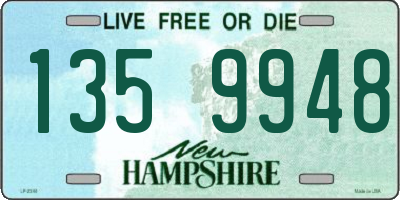 NH license plate 1359948