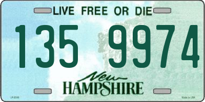 NH license plate 1359974