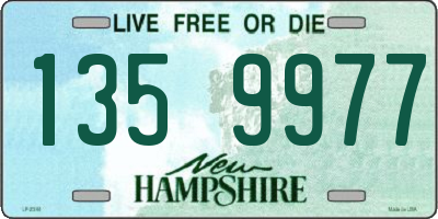 NH license plate 1359977