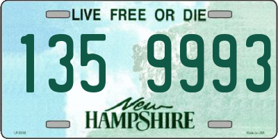 NH license plate 1359993