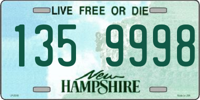 NH license plate 1359998
