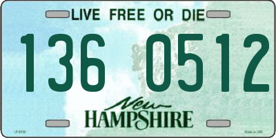 NH license plate 1360512