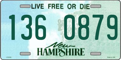 NH license plate 1360879