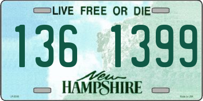 NH license plate 1361399