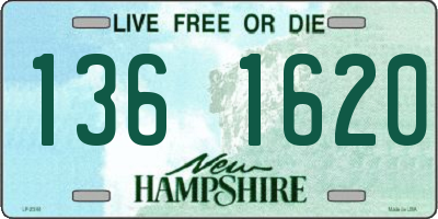 NH license plate 1361620