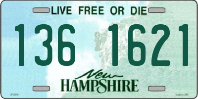 NH license plate 1361621