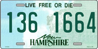 NH license plate 1361664