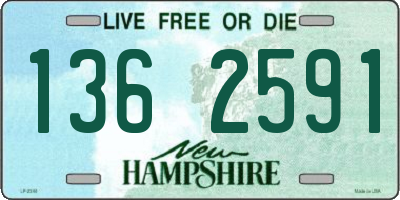 NH license plate 1362591