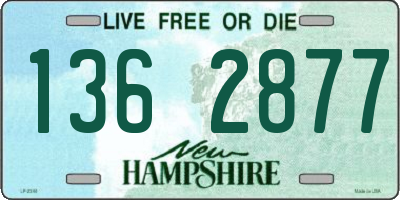 NH license plate 1362877