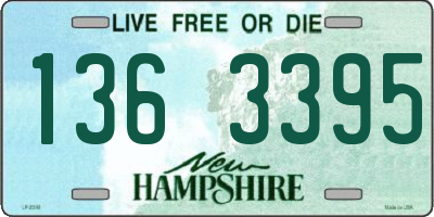 NH license plate 1363395