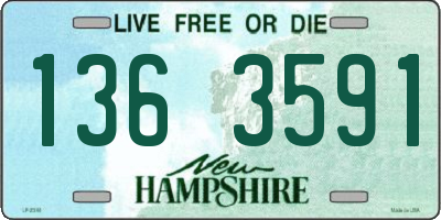 NH license plate 1363591