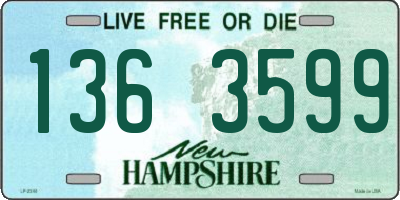 NH license plate 1363599