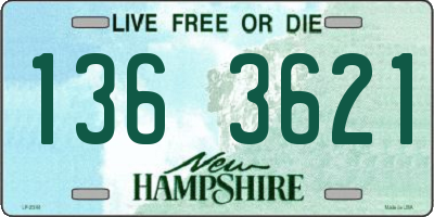 NH license plate 1363621